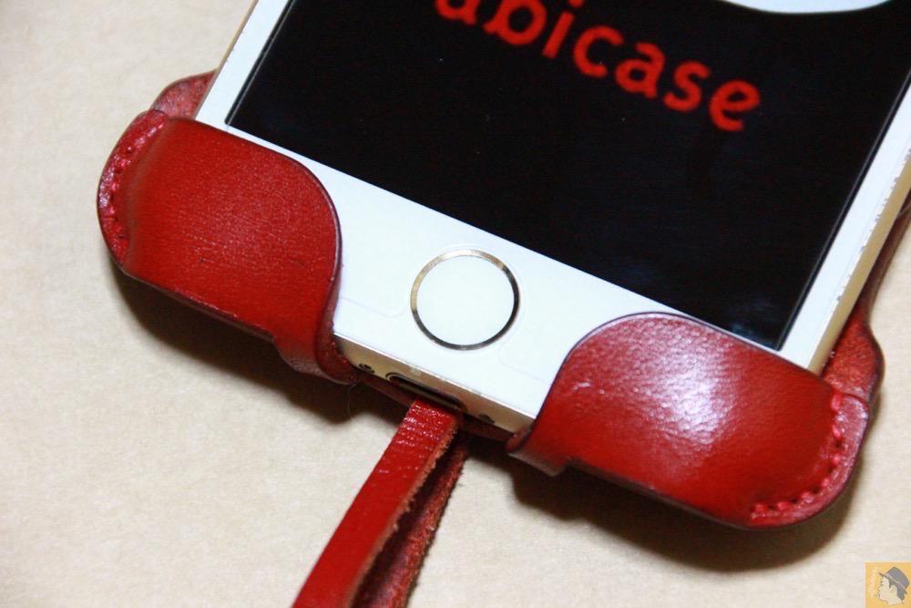 ホ－ムポタン - 初めての赤色abicase アビケースは背面にこれまでにない刻印の乱れ打ちデザイン / iPhone 6/6s [レビュー 39/40]